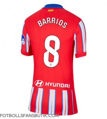 Atletico Madrid Pablo Barrios #8 Replika Hemmatröja Damer 2024-25 Kortärmad